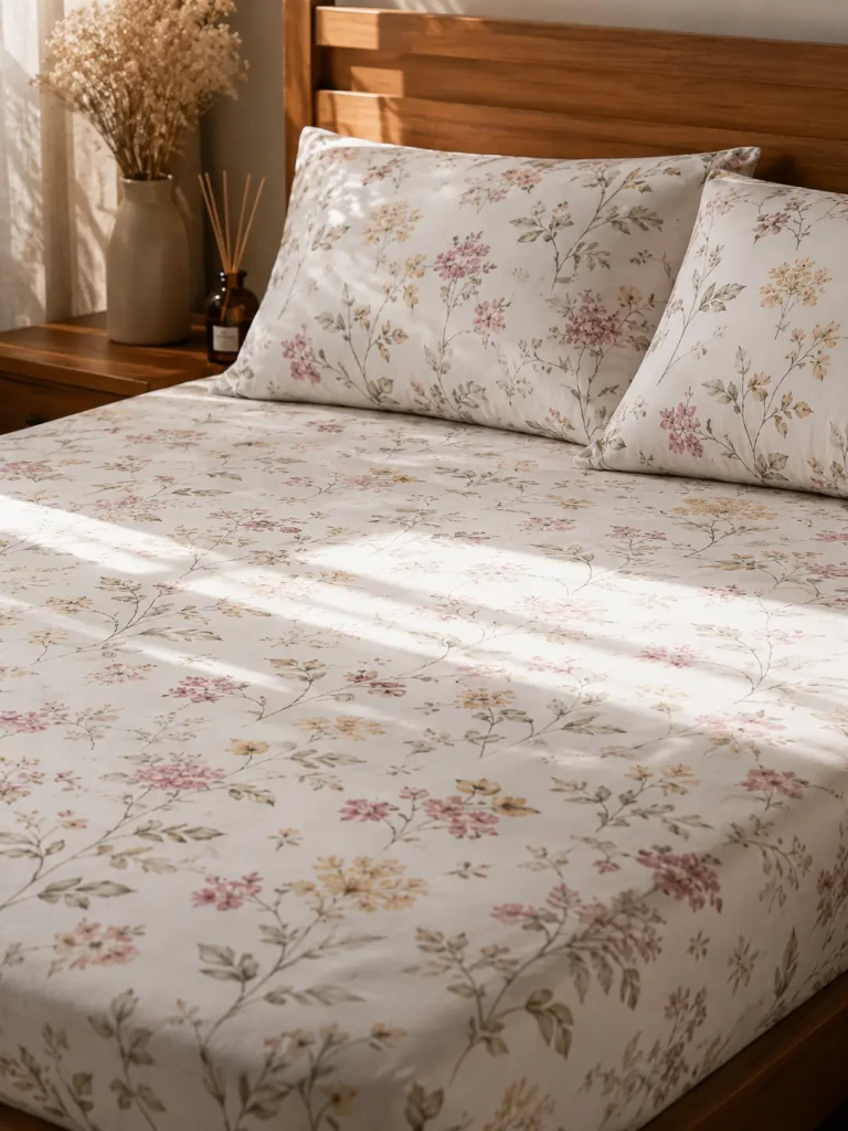 Sprei Katun Motif