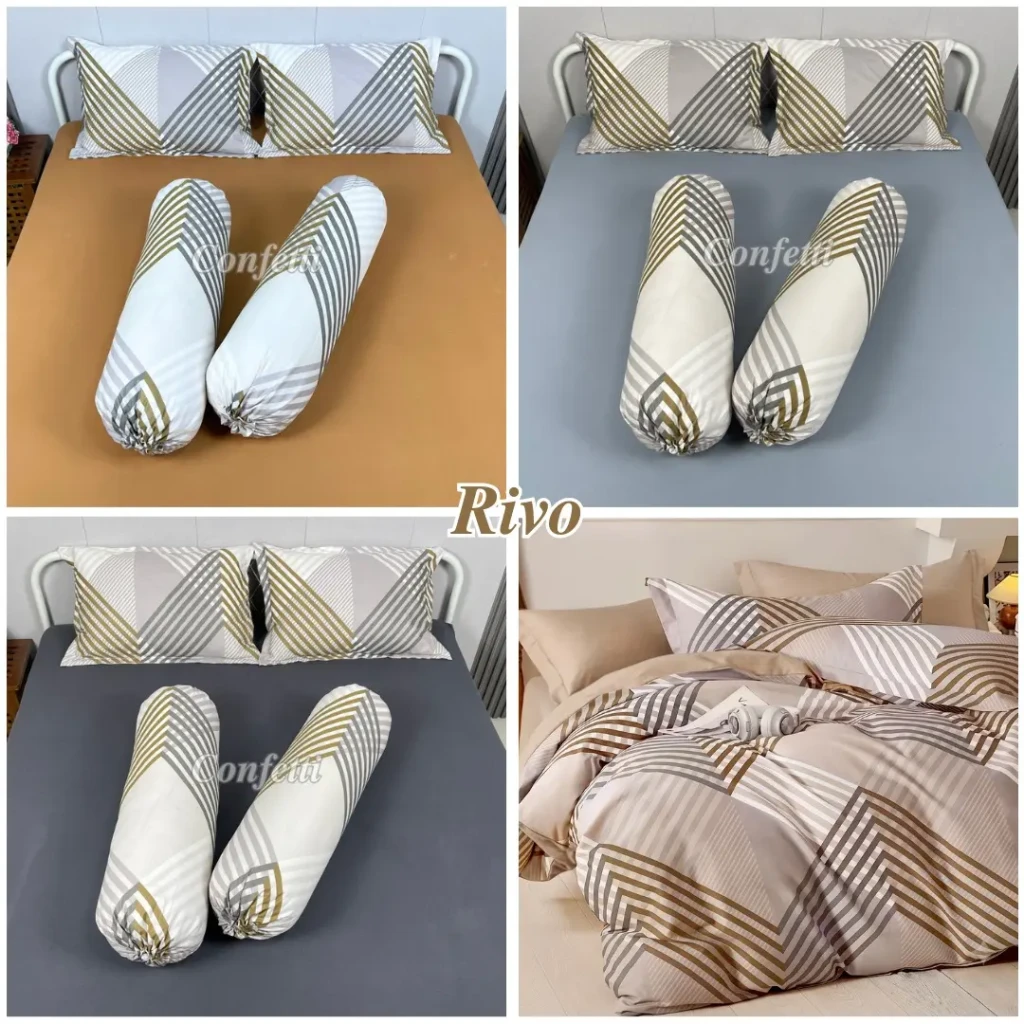Sprei Confetti motif Rivo