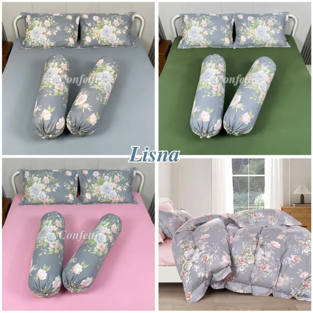 Sprei Confetti motif Lisna