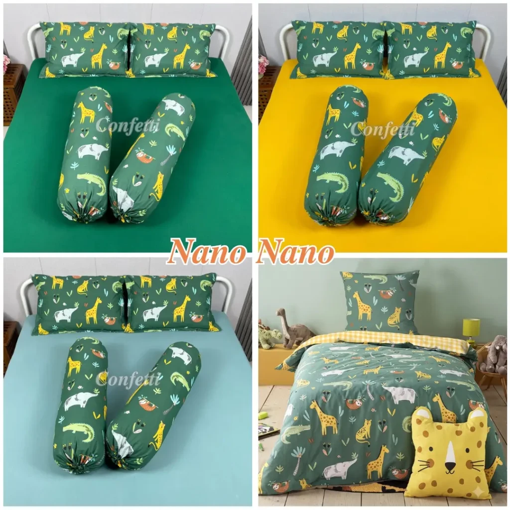 Sprei Confetti motif Nano Nano