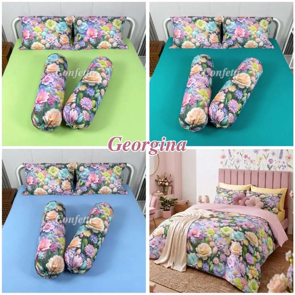 Sprei Confetti motif Georgina
